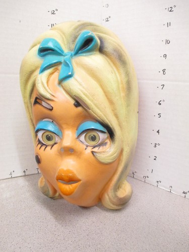 Halloween mask 1970s blond - mask,