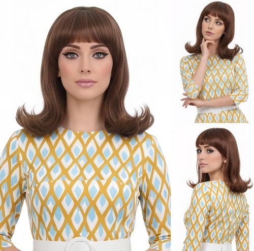 Reewes brown 60s retro - 60s, beehive