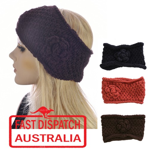 Crochet turban headband ear - turban,