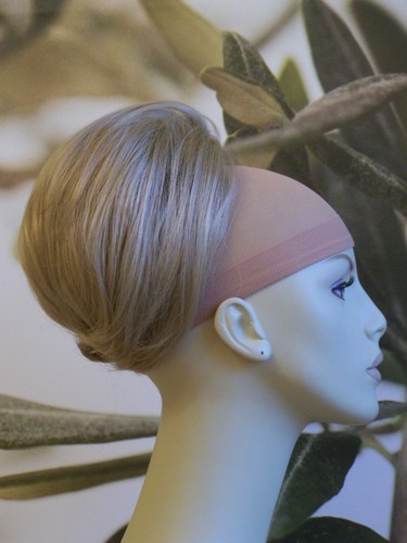 Honey blonde beehive bun - beehive,