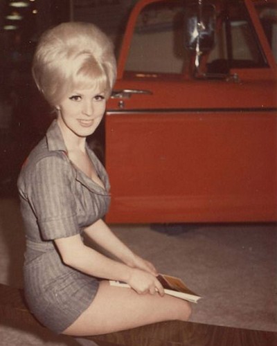 1960s vintage busty beehive - 1960s,