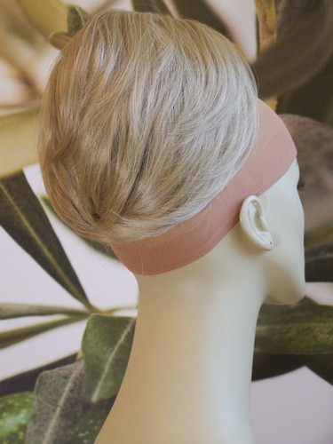 Two tone blonde beehive bun - two,