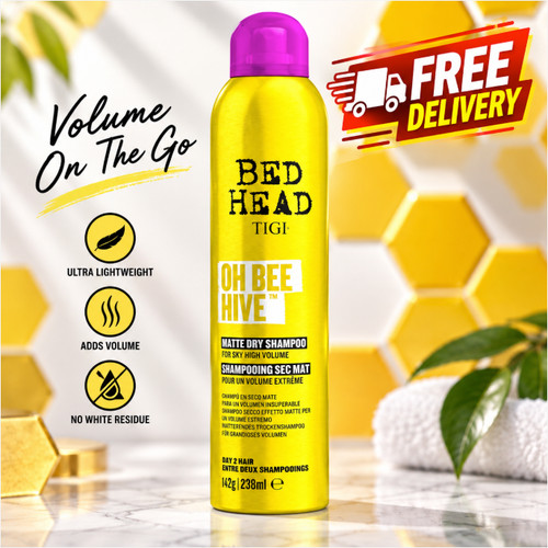 Bee hive dry shampoo bed - oh,
